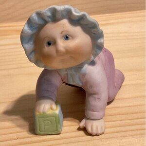 Special Thoughts Porcelain Baby Figurine 1984 By OAA Inc Collectible Vintage